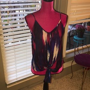 Beautiful semi-sheer tank top